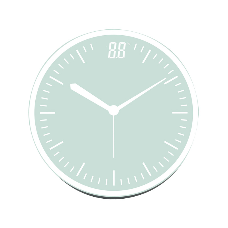 TM-909 Ronde glazen klok Slimme weegschaal