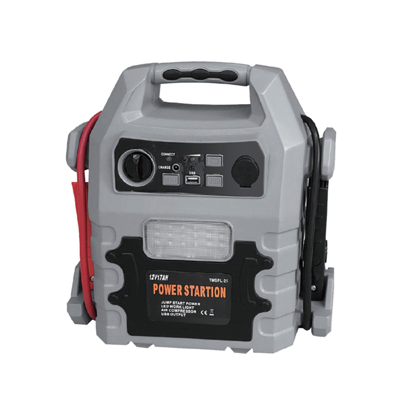 TMSPL-25 Uitgebreide jumpstarter met opblaas- en verlichtingsfuncties