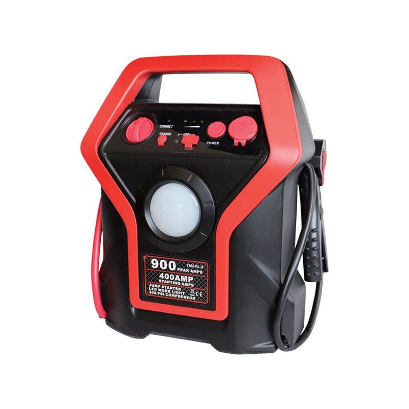 TMSPL-9 Mobiele Power Starter Tool met USB en sigarettenaanstekerpoort